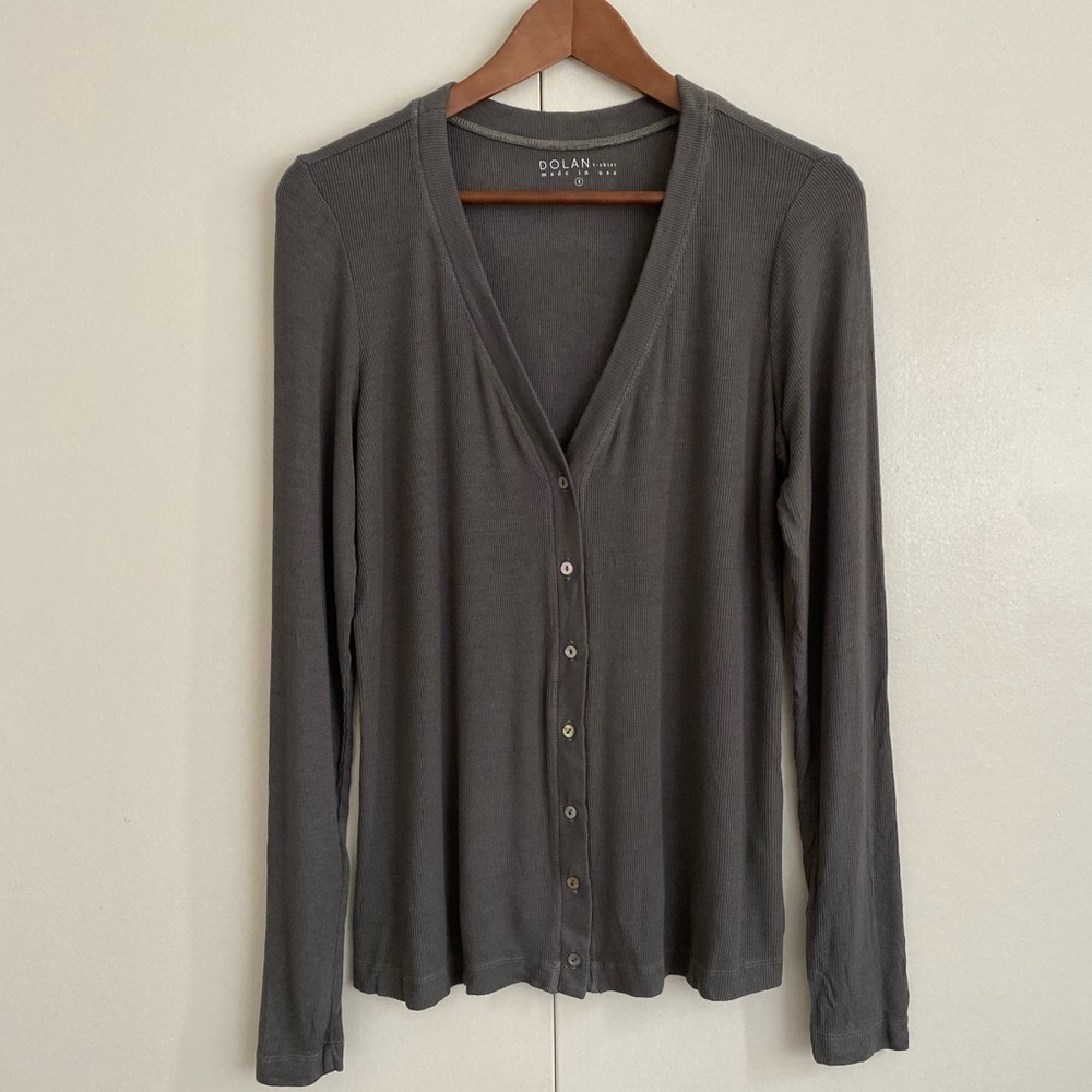 Dolan Ribbed Cardigan
